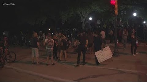 Austin protests: Driver causes disruption at APD HQ, protesters gather at Texas Capitol | KVUE