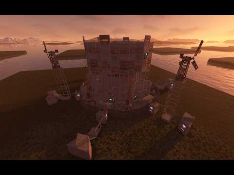 Rust Circle base design for 10 man group