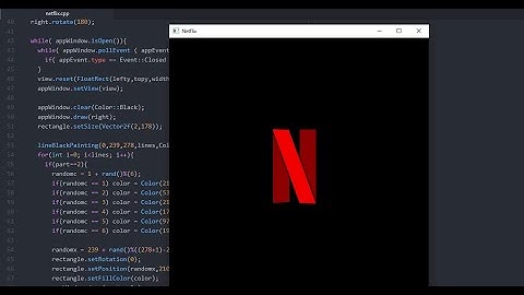 SFML C++ MAKINGThe NETFLIX Intro