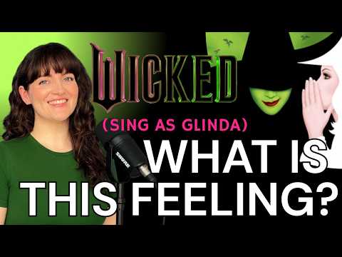 What Is This Feeling Karaoke (Elphaba Part Only) - Wicked Duet