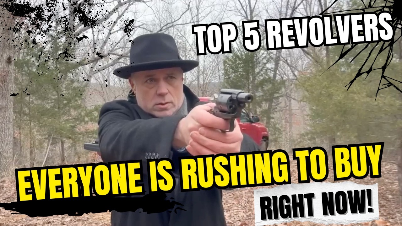 Топ-5 револьверов, которые сейчас ищут все!