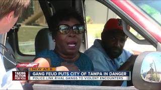 Gang feud puts City of Tampa in danger