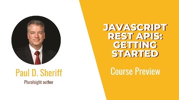 JavaScript REST APIs: Getting Started Course Preview