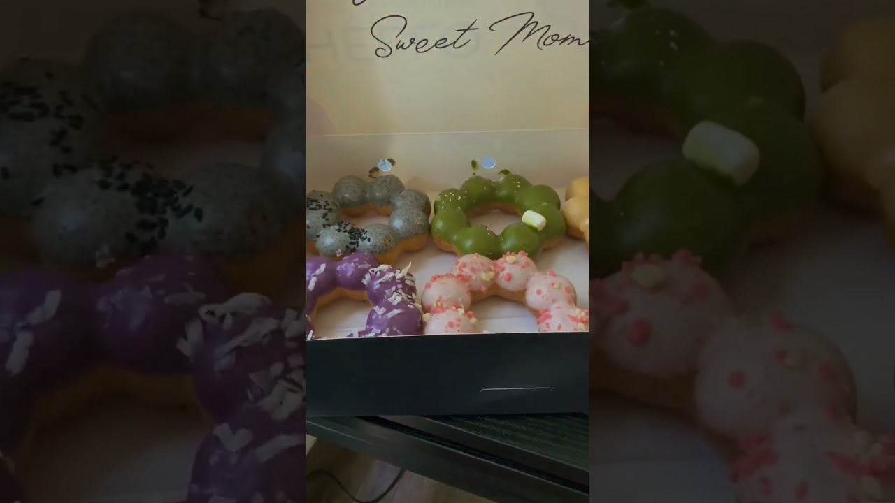 Try these mochi ring donuts in 