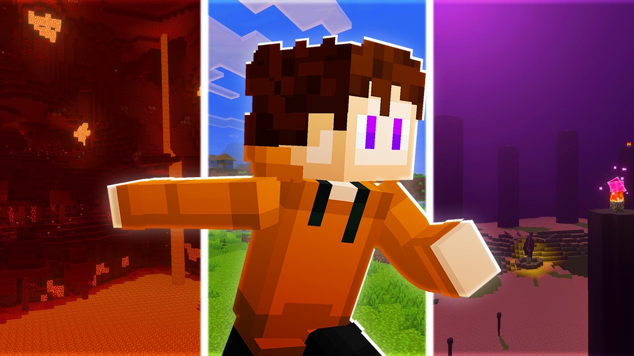 I’ve never played Vanilla Minecraft... | Can I Beat Minecraft Ep. 1 ...