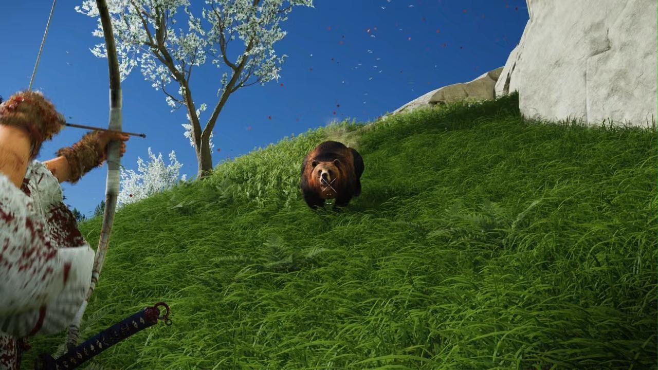 Ghost of Yōtei Headshot Charging  Bear by Culaheev Gamer