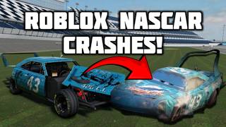 ROBLOX NASCAR CRASHES COMPILATION! | just daytona. (Roblox)