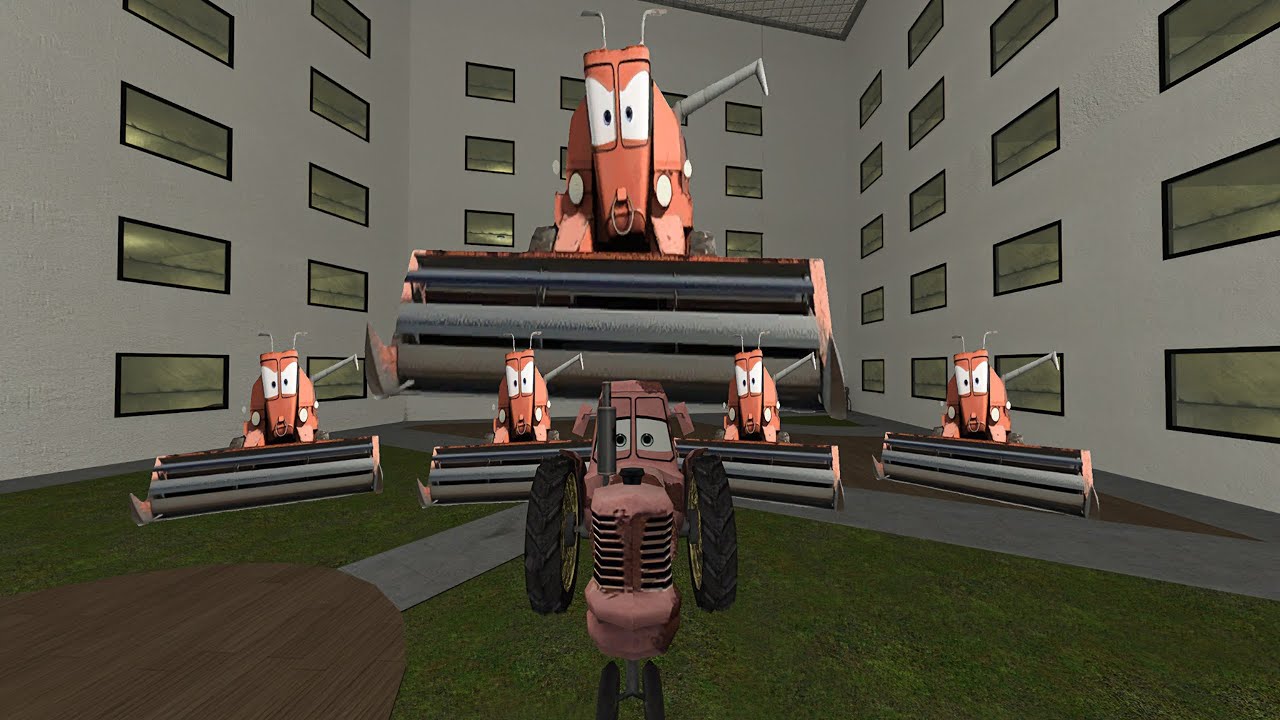 Frank Nextbots chasing me in liminal hotel Gmod