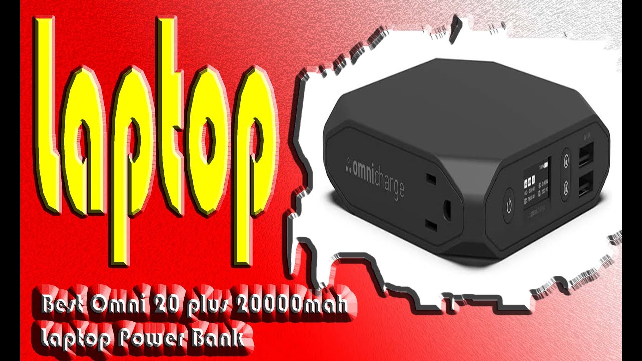 Best Omni 20 plus 20000mah Laptop Power Bank