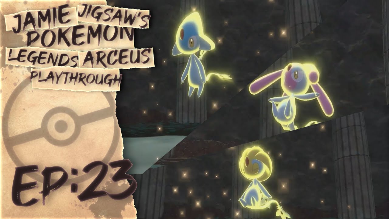 THE LAKE TRIO! Pokemon Legends Arceus Let's Play Ep23 YouTube