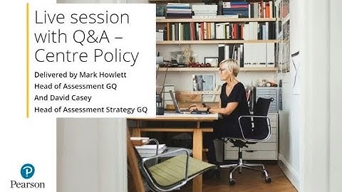 Pearson Edexcel summer 2021 Centre Policy review