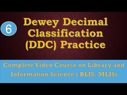 Dewey Decimal Classification DDC