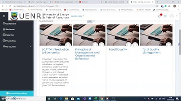 How to enroll as a student - UENR E-Learning