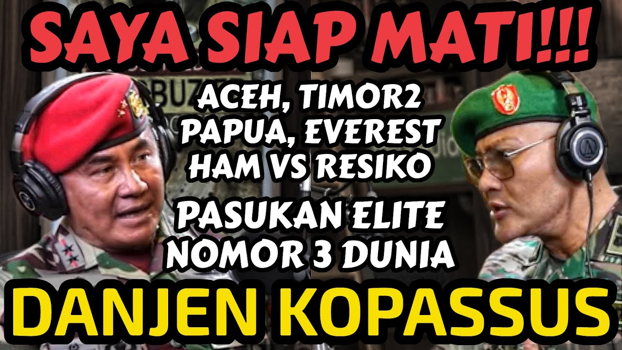 D4RAAH SAYA MENDIDIH‼️SEMUA PIKIR SAYA MAT1! - DANJEN KOPASSUS -Deddy Corbuzier Podcast
