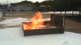 Ethanol Fire Training   AR Foam