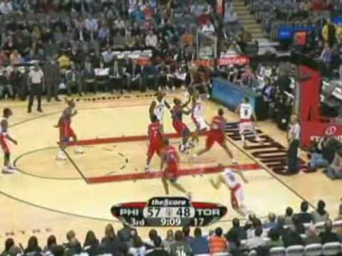 Sixers Vs Raptors Nov 12th 2008