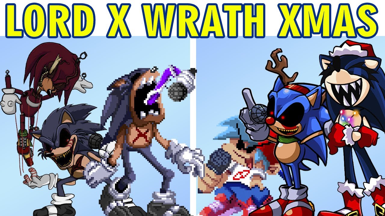 FNF, Vs Lord X Wrath XMAS UPDATE, Mods/Hard/Gameplay
