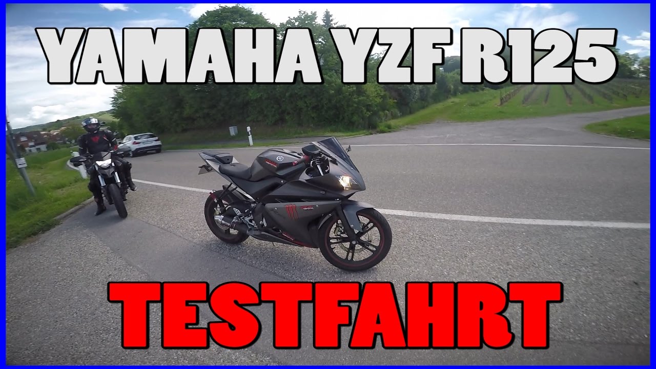 Yamaha YZF R125 TEST | 0-100 Km/h | Walkaround | Sluty