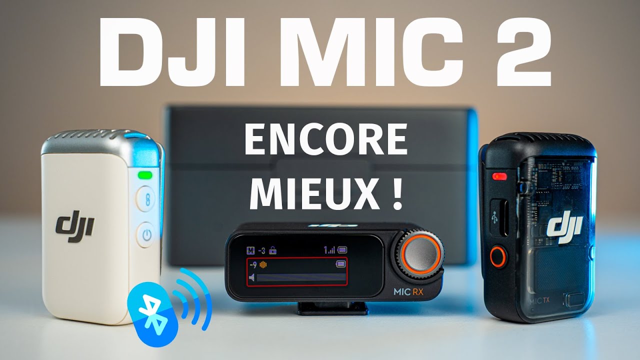 Nouveau DJI MIC 2 : Ce micro sans fil est ENCORE MIEUX !
