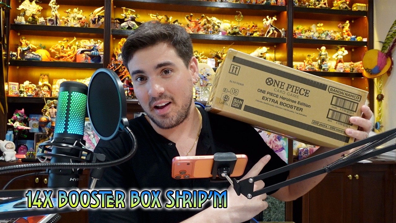 Распаковка коллекционного издания One Piece Heroine's Edition (плюс 2 коробки) - карточная игра O...