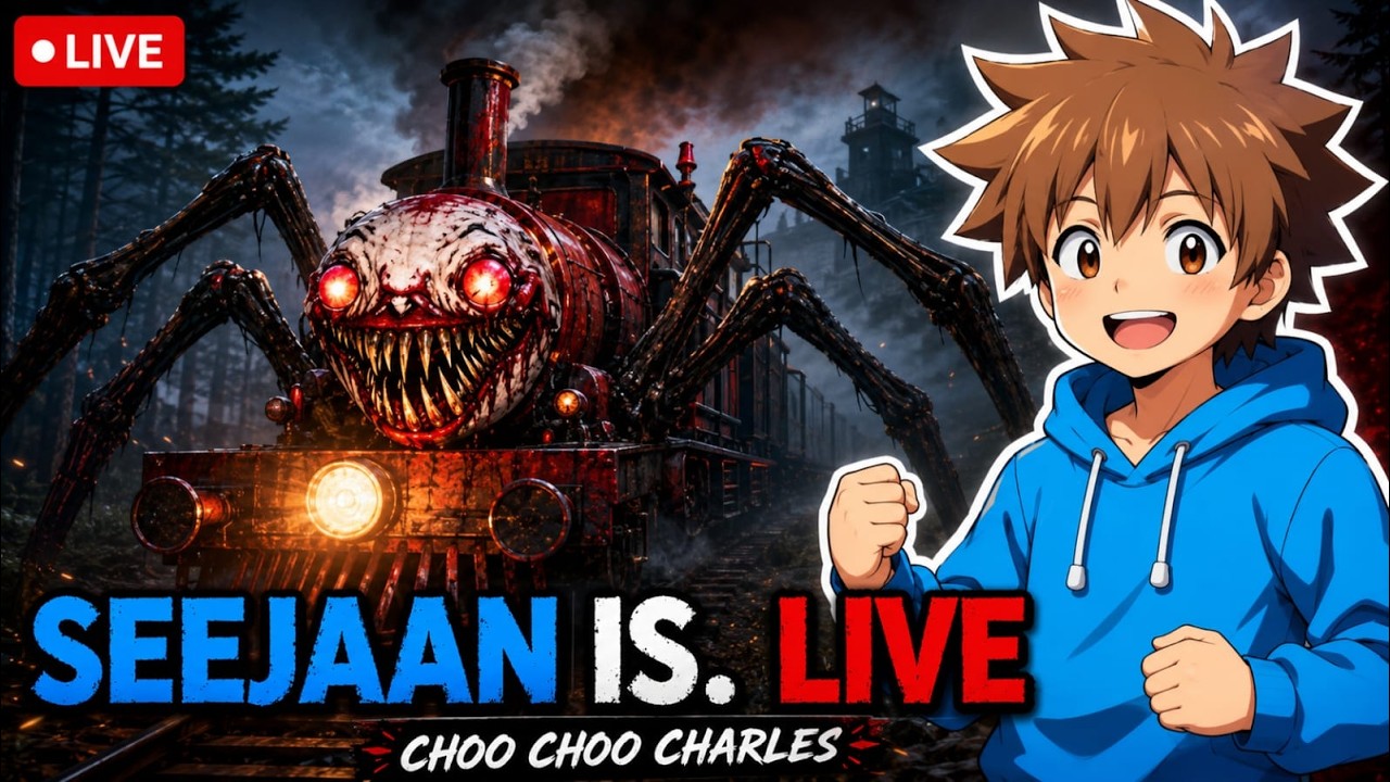 choo charles horror gameplay with seejaan gaming #horrorgaming #games #624