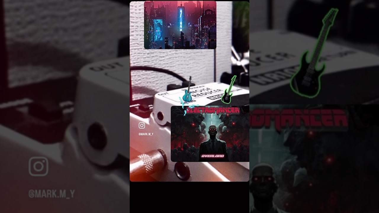 Paul Wardingham - Overlord clean/overdrive 🎸guitar cover/shred version 2