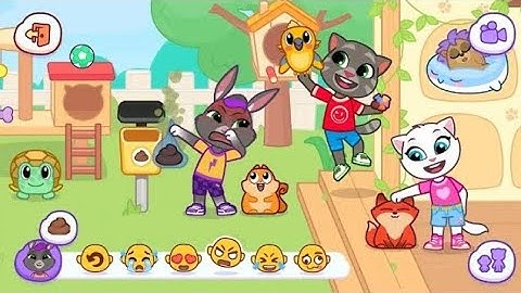 My Talking Tom Friends World 😻! Android iOS gameplay HD Day 1🎉