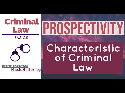 prospectivity criminal