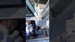 Delivery Day of Insetta Boatworks 35IFC (SKY BLUE)