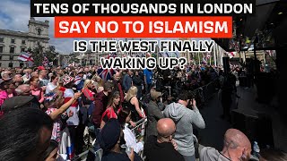 THOUSANDS OF PATRIOTS IN LONDON SAY NO TO ISLAMISM