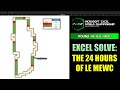 Excel Solve: The 24 Hours of Le MEWC (Microsoft Excel World Championship 2025 – Round 3 AM Session)