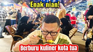 Hunting for culinary delights in Jambi's old town || Legend Es Deddy #jambiculinary #nightmarket