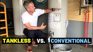 Tankless Water Heater VS. Conventional Water Heater (PROS + CONS / COST ANALYSIS  WHICH IS BETTER?)