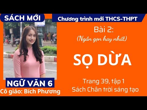 Video Sọ Dừa | Bài 2 - Trang 39 - Ngữ văn lớp 6 - Tập 1 |... - youtube