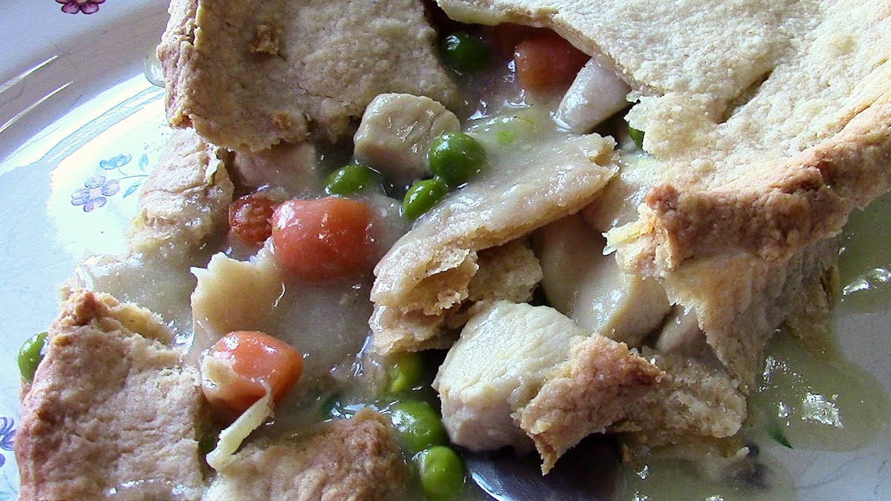 How to make healthy chicken pot pie filling YouTube