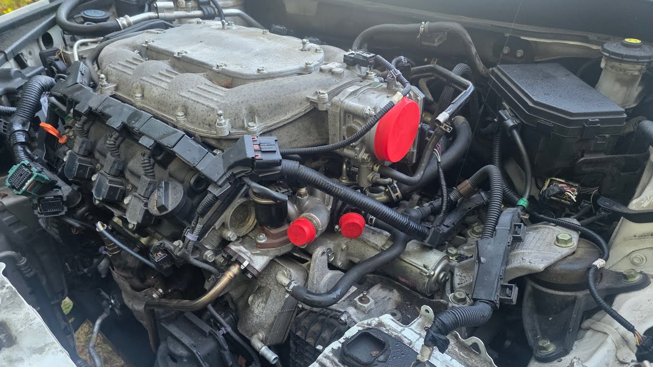 2015 Acura TLX Engine removal 