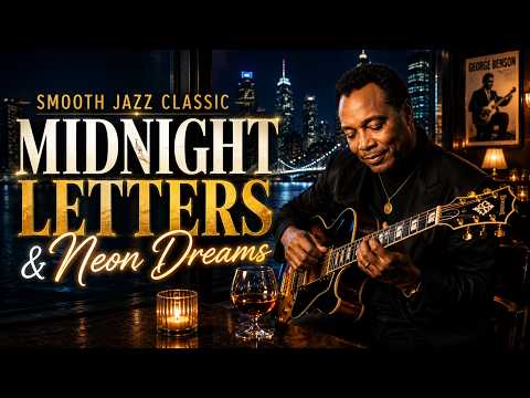 George Benson - Midnight Letters & Neon Dreams | Classic Smooth Jazz Guitar for Relaxing