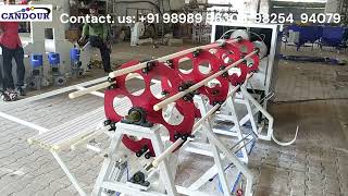 PVC Conduit Pipe Indexing Socketing Mc with Water Cooling