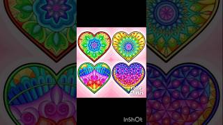 Mandala Love | Color Oasis - Color By Number