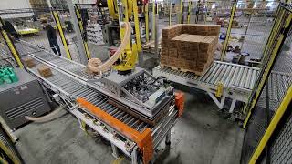 High-Speed Robotic Palletizer