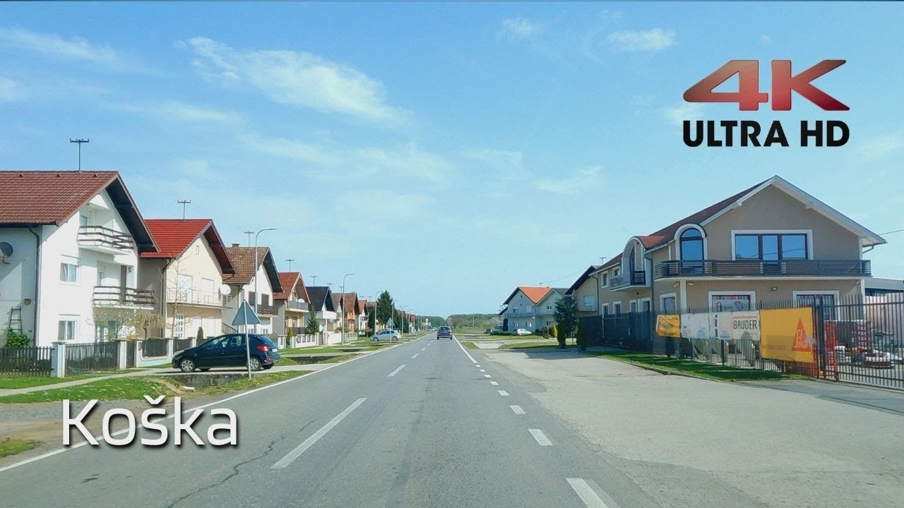 Koška u 4K | Vožnja kroz Slavoniju (30. ožujka 2024)