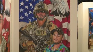 Portrait to honor fallen soldier