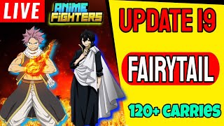 GRINDING (Room 100 carry) Update 20 ANIME FIGHTERS SIMULATOR Live Stream