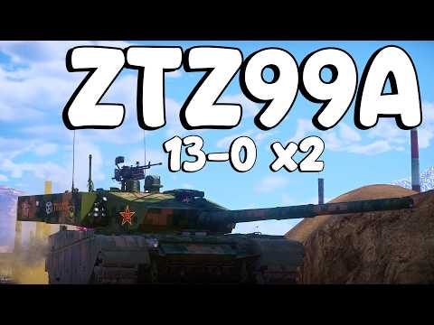 ZTZ99A 13-0 x2. Surely A 12.3 Worthy Vehicle Over M1A2