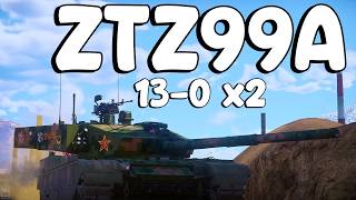 ZTZ99A 13-0 x2. Surely A 12.3 Worthy Vehicle Over M1A2