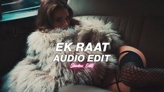 ek raat - vilen『edit audio』
