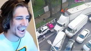 Idiots Driving Cars #2 | xQc Reaction!