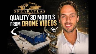 A Detailed 3D Model From Drone Video! No Photos Needed