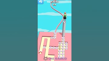Gameplay top mobile games Relaxing n satisfying game iOS/ANDROID Stacky Dash #gameplay Level 4