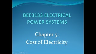 Chapter 5 Cost of Electricity 5_4